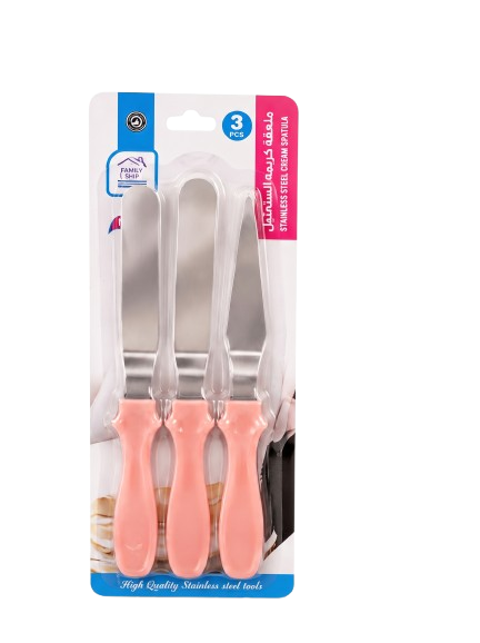 مجموعة ملاعق كريمة 3 قطع